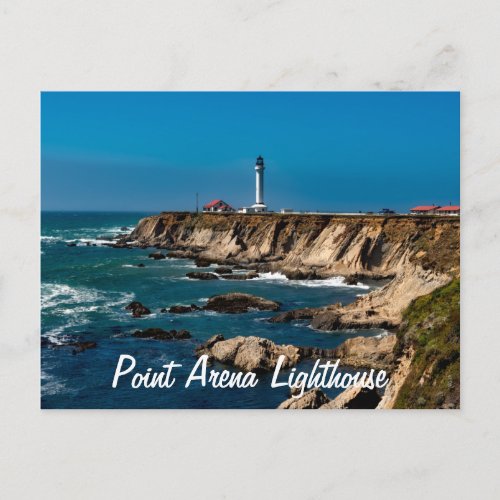 Point Arena Lighthouse Scenic Postcard