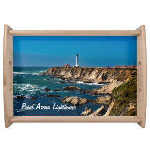 Point Arena Lighthouse Scenic Serving Tray