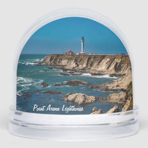 Point Arena Lighthouse Scenic Snow Globe