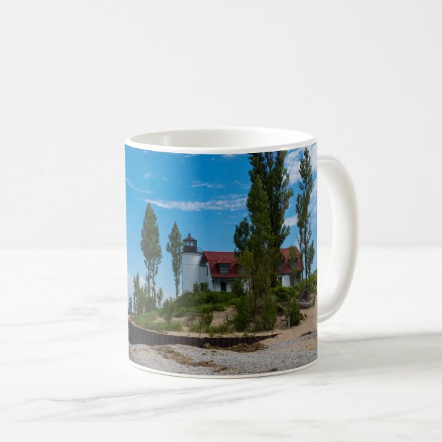 Point Betsie Light Coffee Mug (Front Right)