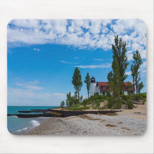 Point Betsie Light Mouse Pad