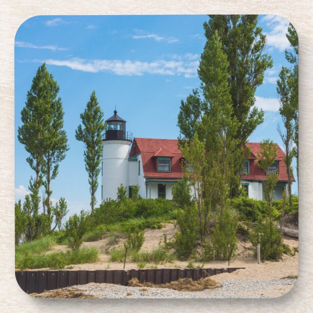 Point Betsie Lighthouse Coaster (Front)