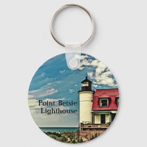 Point Betsie Lighthouse Keychain