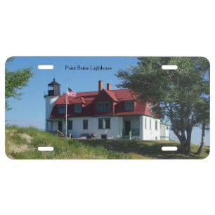 Point Betsie Lighthouse license plate