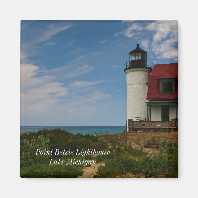 Point Betsie Lighthouse Magnet (Front)