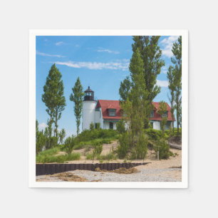 Point Betsie Lighthouse Paper Napkins