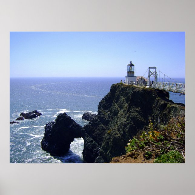 Point Bonita Historic Lighthouse Poster (Front)