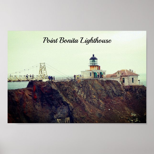 Point Bonita Lighthouse #1-3 Poster (Front)