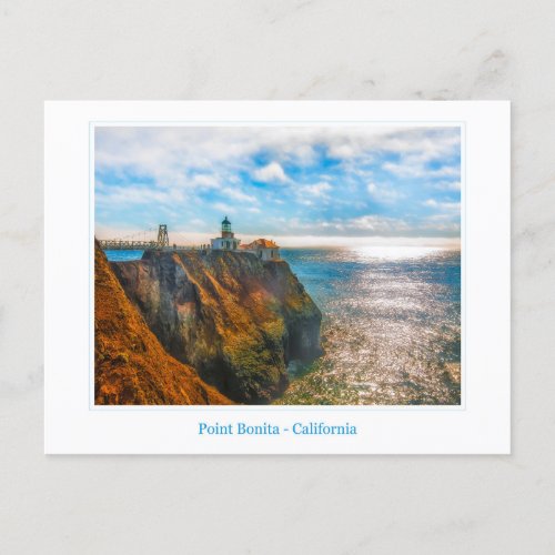 Point Bonita Lighthouse Postcard