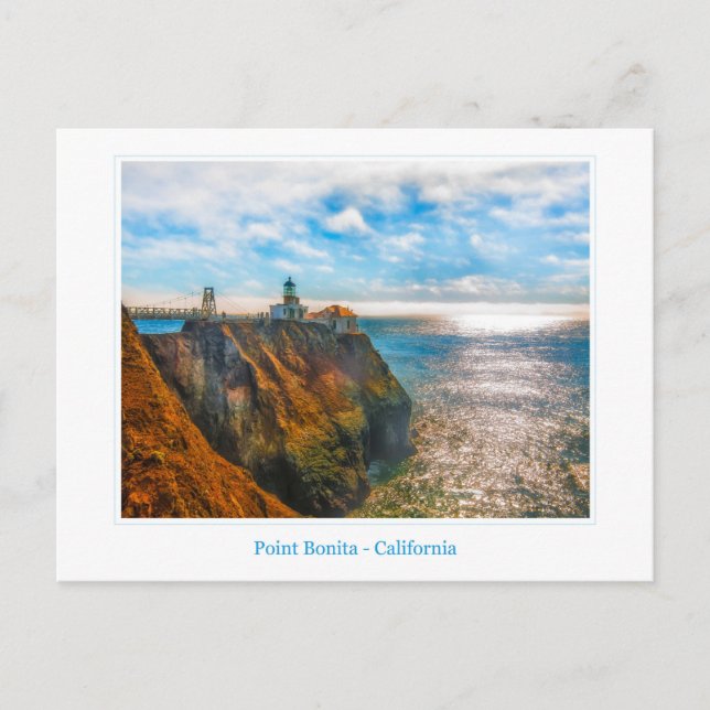 Point Bonita Lighthouse Postcard (Front)