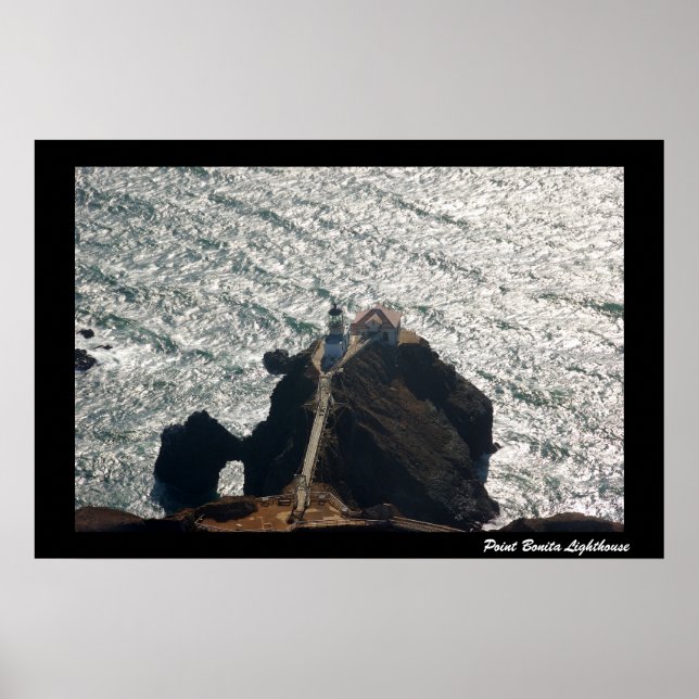 Point Bonita Lighthouse Poster (Front)