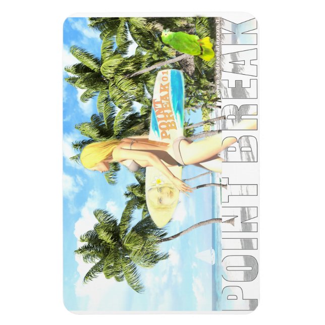 Point Break 01   Magnet (Vertical)