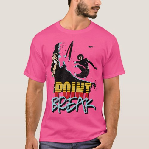 Point Break Retro 1 Distressed T_Shirt