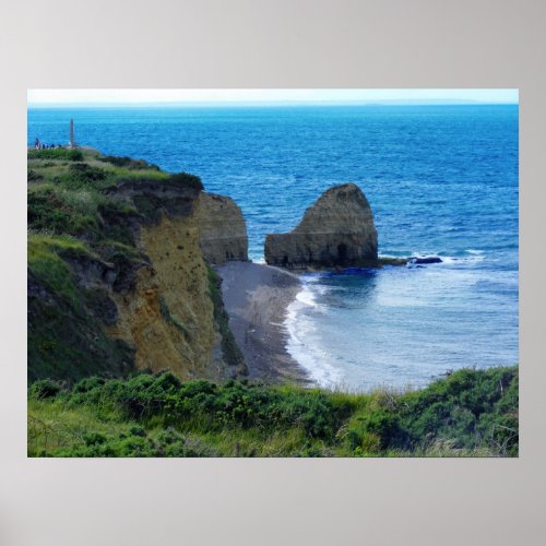 Point Du Hoc Normandy France Poster