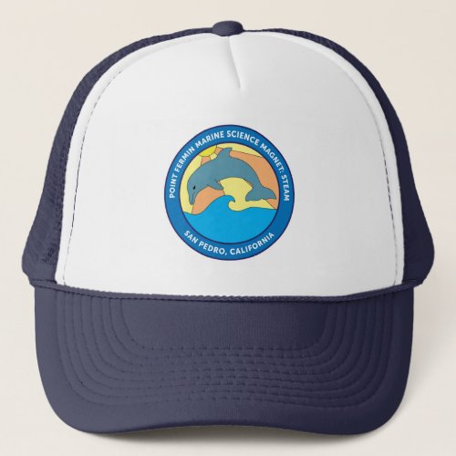 Point Fermin Elementary School Logo Trucker Hat