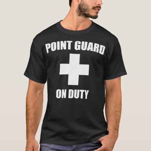 Point Guard on Duty Basketball T_Shirt