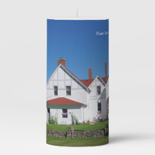 Point Iroquois Lighthouse candle