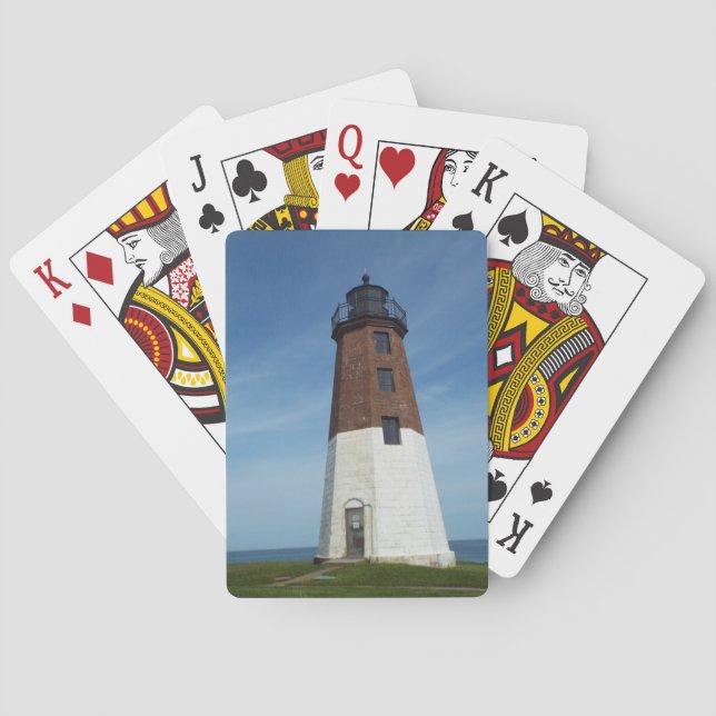 Point Judith Light  playing cards (Back)