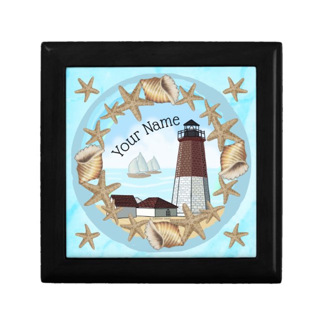 Point Judith Lighthouse  Gift Box (Front)