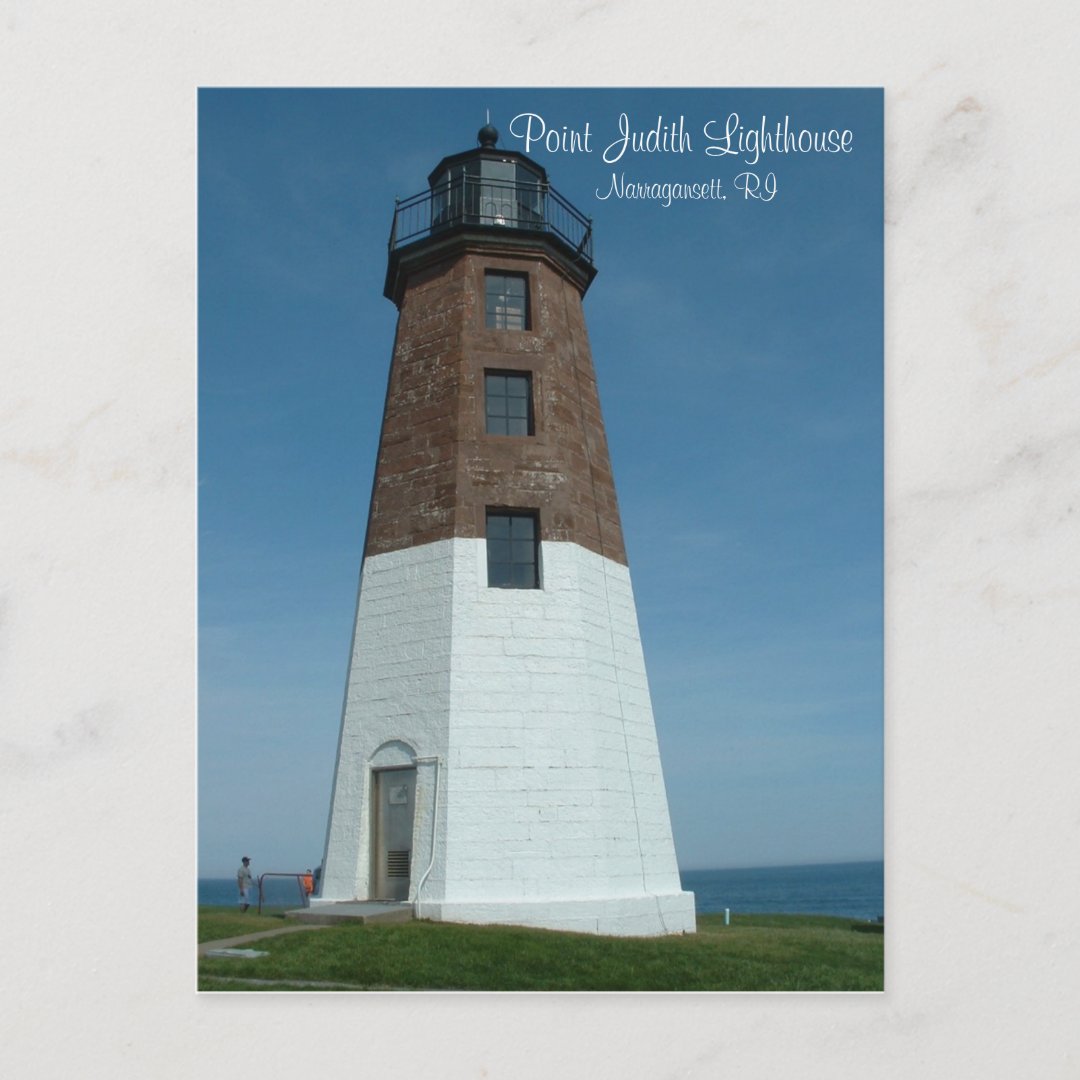 Point Judith Lighthouse Postcard | Zazzle