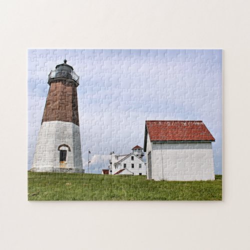 Point Judith Lighthouse Rhode Island Puzzle