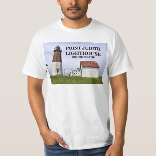 Point Judith Lighthouse Rhode Island T_Shirt