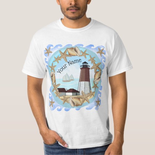 Point Judith Lighthouse t_shirt