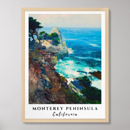 Point Lobos Monterey Peninsula California Coastal Framed Art