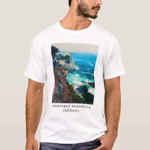 Point Lobos Monterey Peninsula California Seascape T-Shirt