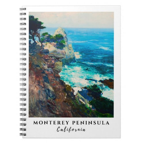 Point Lobos Monterey Peninsula Coastal California  Notebook