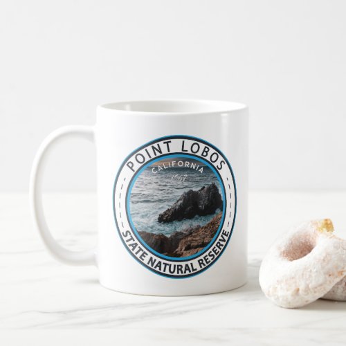 Point Lobos State Natural Reserve California Badge Coffee Mug