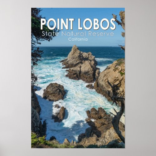 Point Lobos State Natural Reserve California Poster