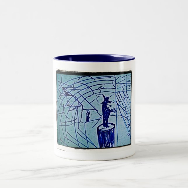 POINT MAN Two-Tone COFFEE MUG (Center)