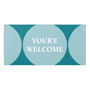 POINT OF INTEREST + your own sign, text & backgr. Door Sign