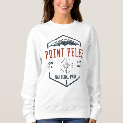 Point Pelee National Park Canada Distressed Sweatshirt