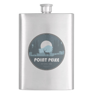 Point Pelee National Park Deer Flask