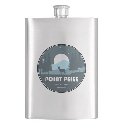Point Pelee National Park Deer Flask