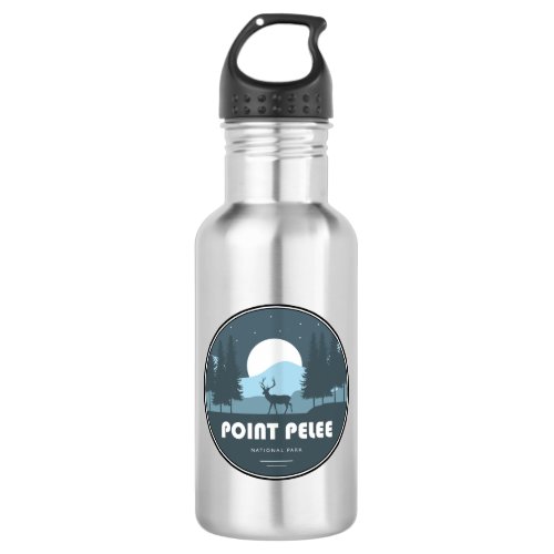 Point Pelee National Park Deer Stainless Steel Water Bottle