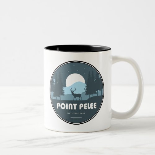 Point Pelee National Park Deer Two_Tone Coffee Mug