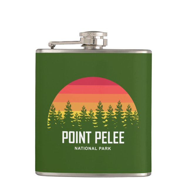 Point Pelee National Park Ontario Canada Flask (Front)