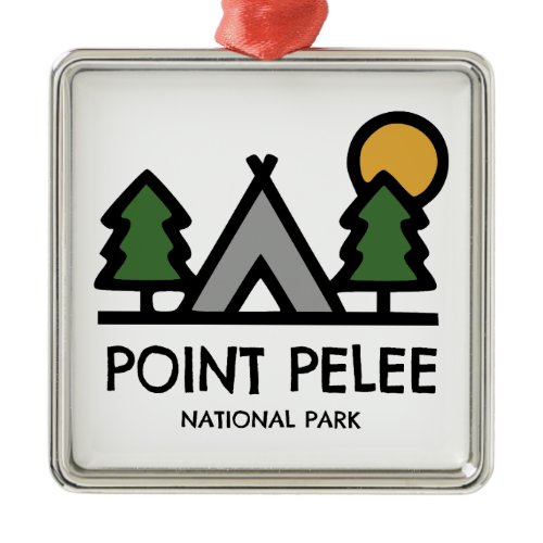 Point Pelee National Park Ontario Canada Metal Ornament