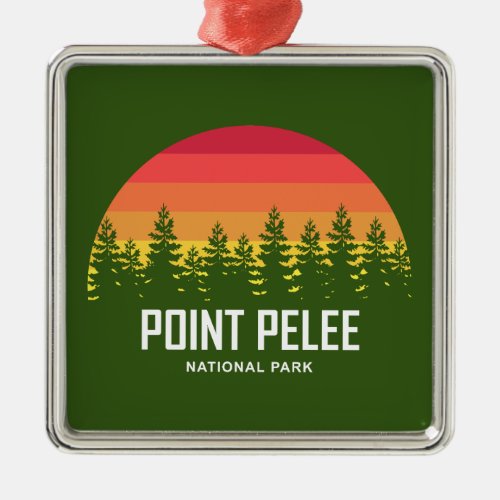 Point Pelee National Park Ontario Canada Metal Ornament