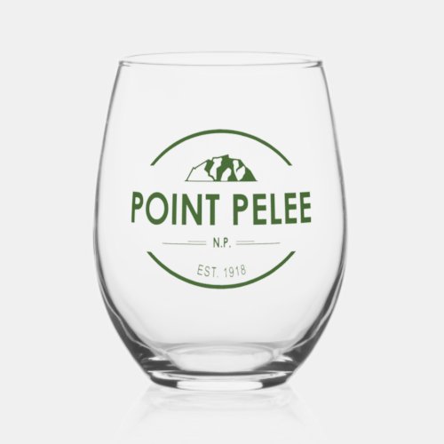 Point Pelee National Park Ontario Canada Stemless Wine Glass