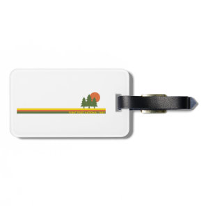 Point Pelee National Park Pine Trees Sun Luggage Tag