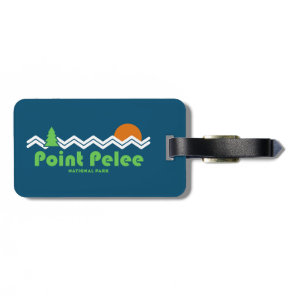 Point Pelee National Park Retro Luggage Tag