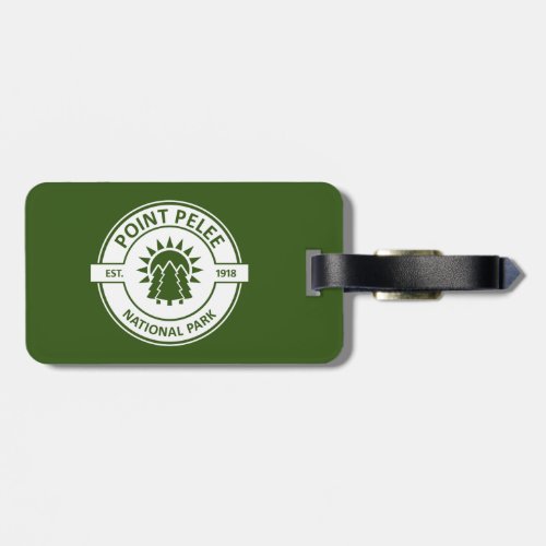 Point Pelee National Park Sun Trees Luggage Tag