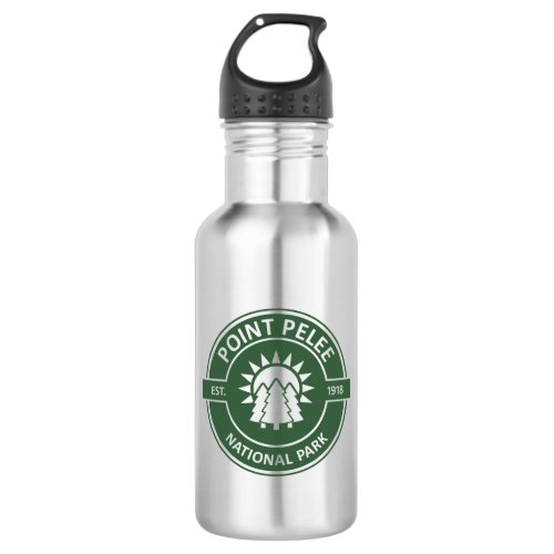 Point Pelee National Park Sun Trees Stainless Steel Water Bottle
