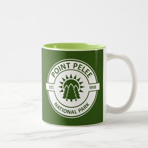Point Pelee National Park Sun Trees Two_Tone Coffee Mug
