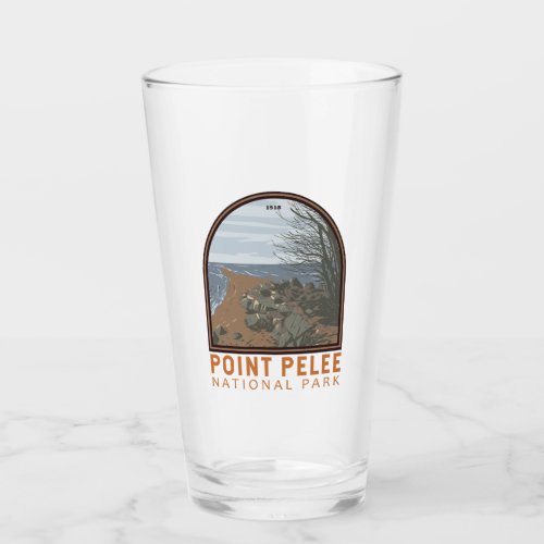 Point Pelee National Park Travel Art Vintage Glass