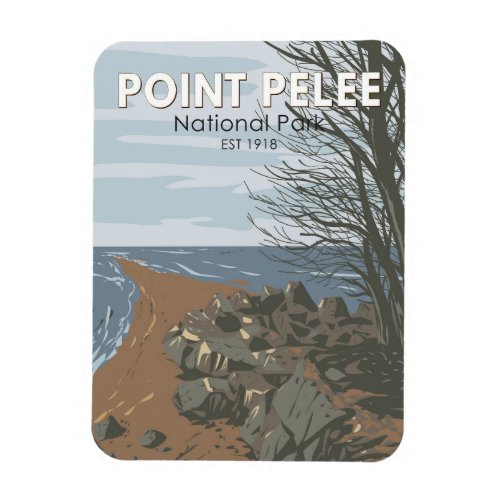 Point Pelee National Park Travel Art Vintage Magnet